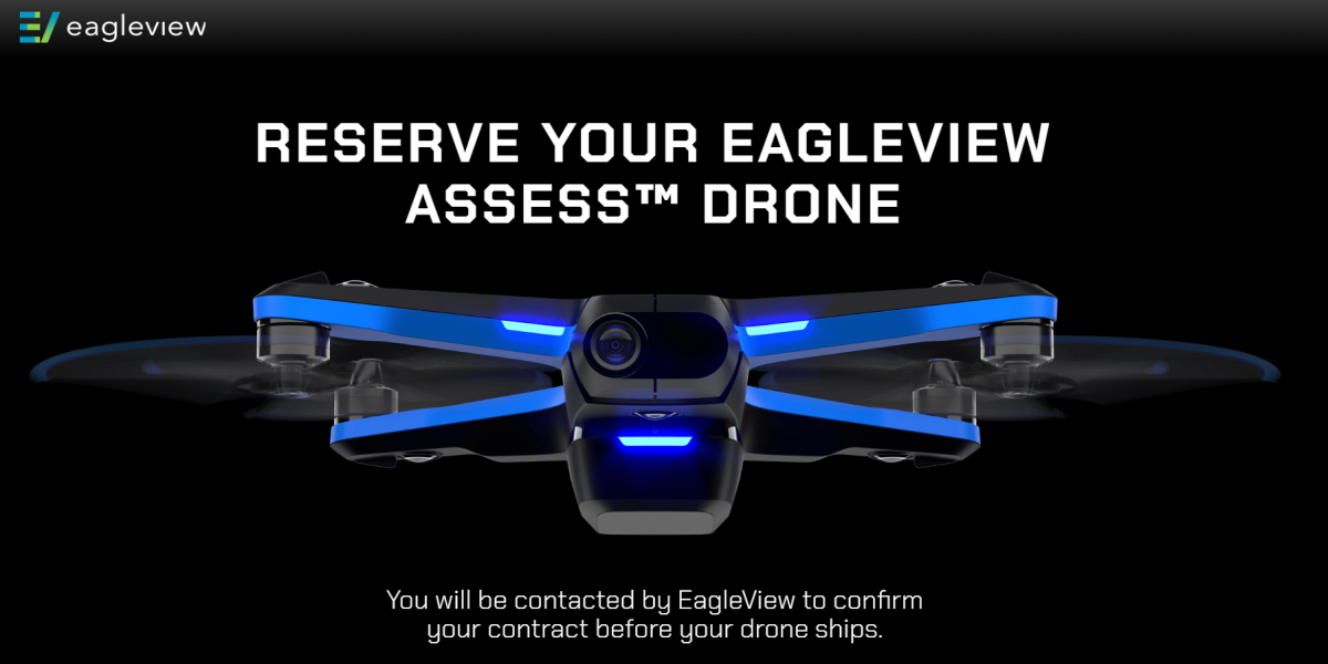 eagleview assess skydio drone roof inspection
