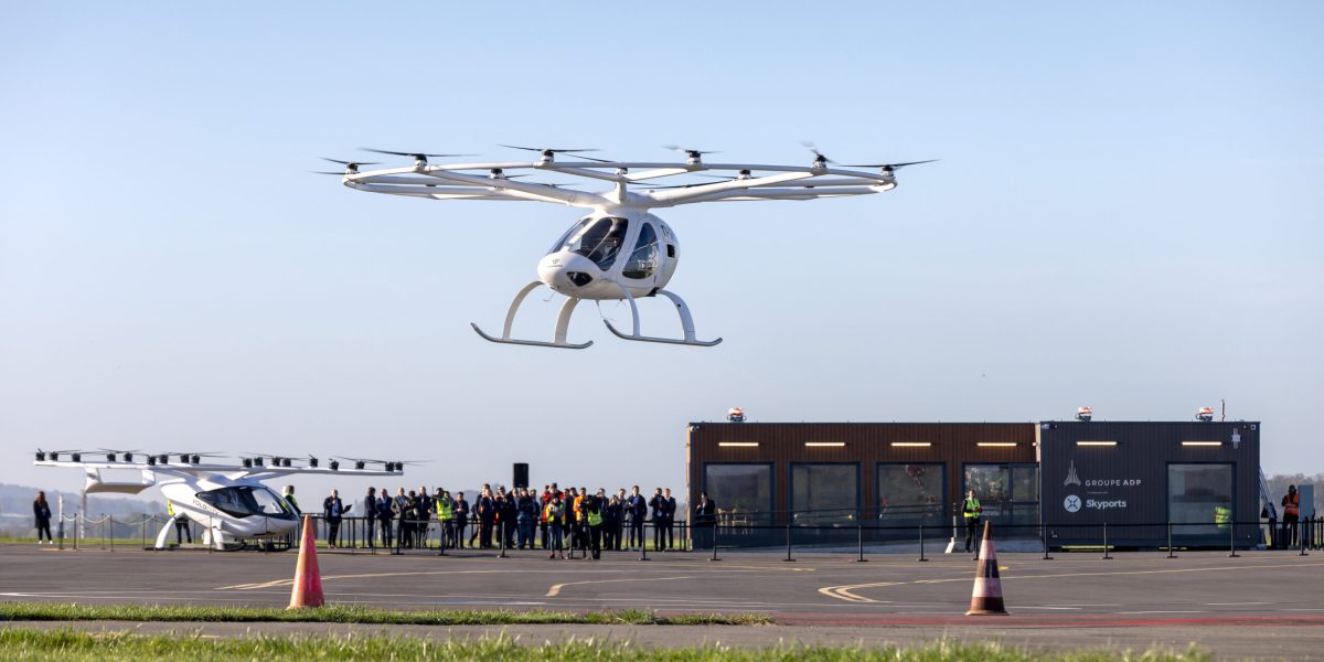 Skyports Groupe ADP air taxi