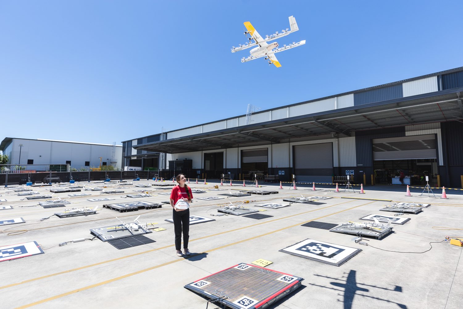 Wing drone delivery Canberra