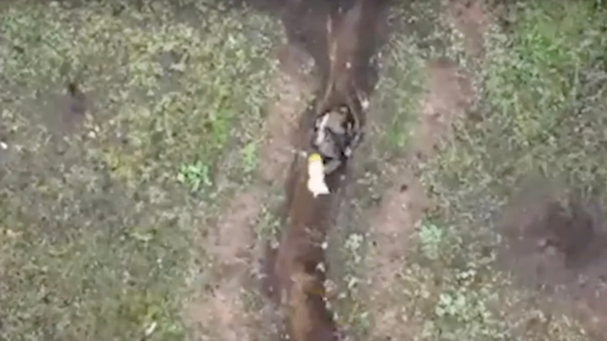 Ukraine drone video Russian