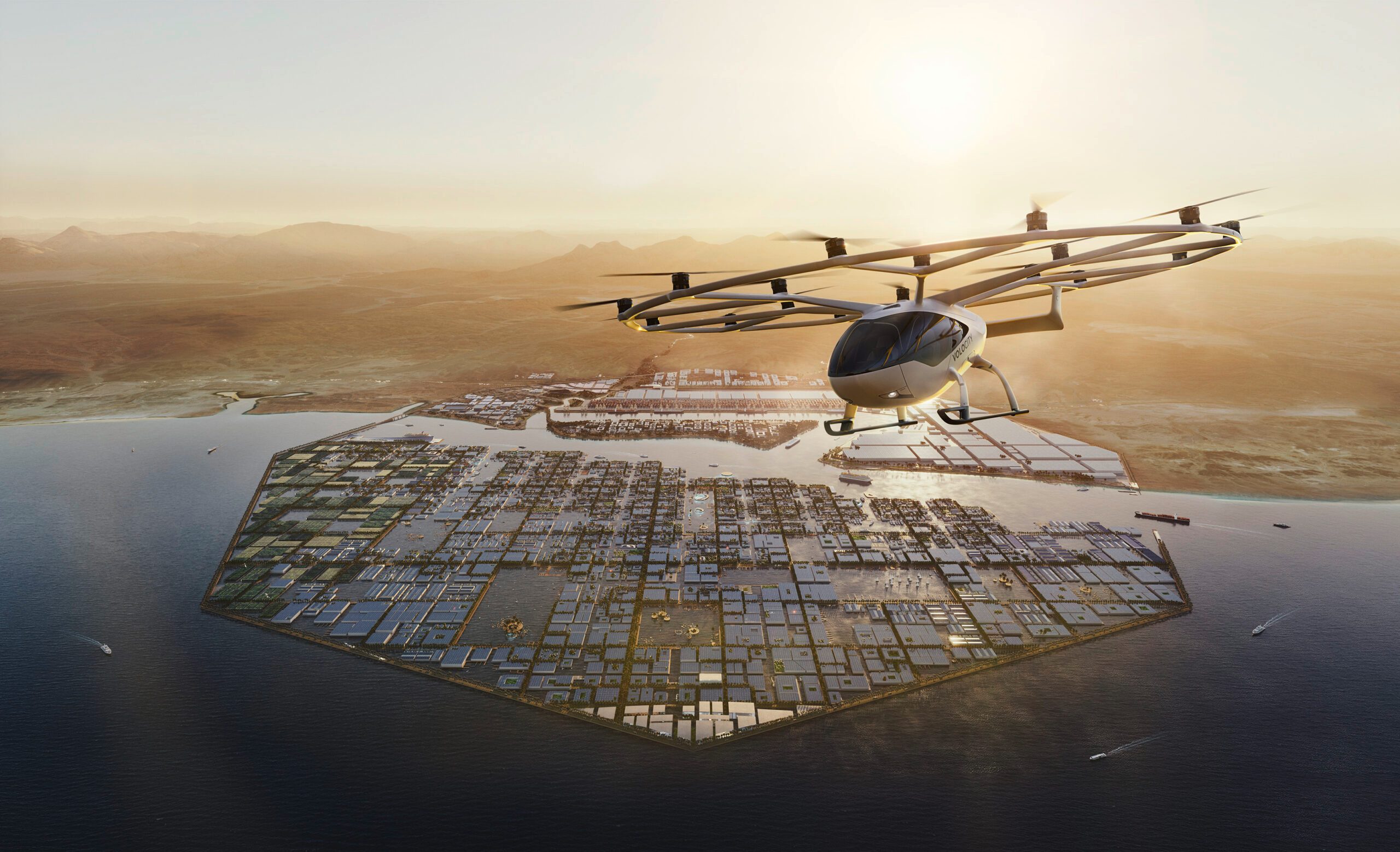 Volocopter eVTOL-аэротакси получили $182 млн на сертификацию