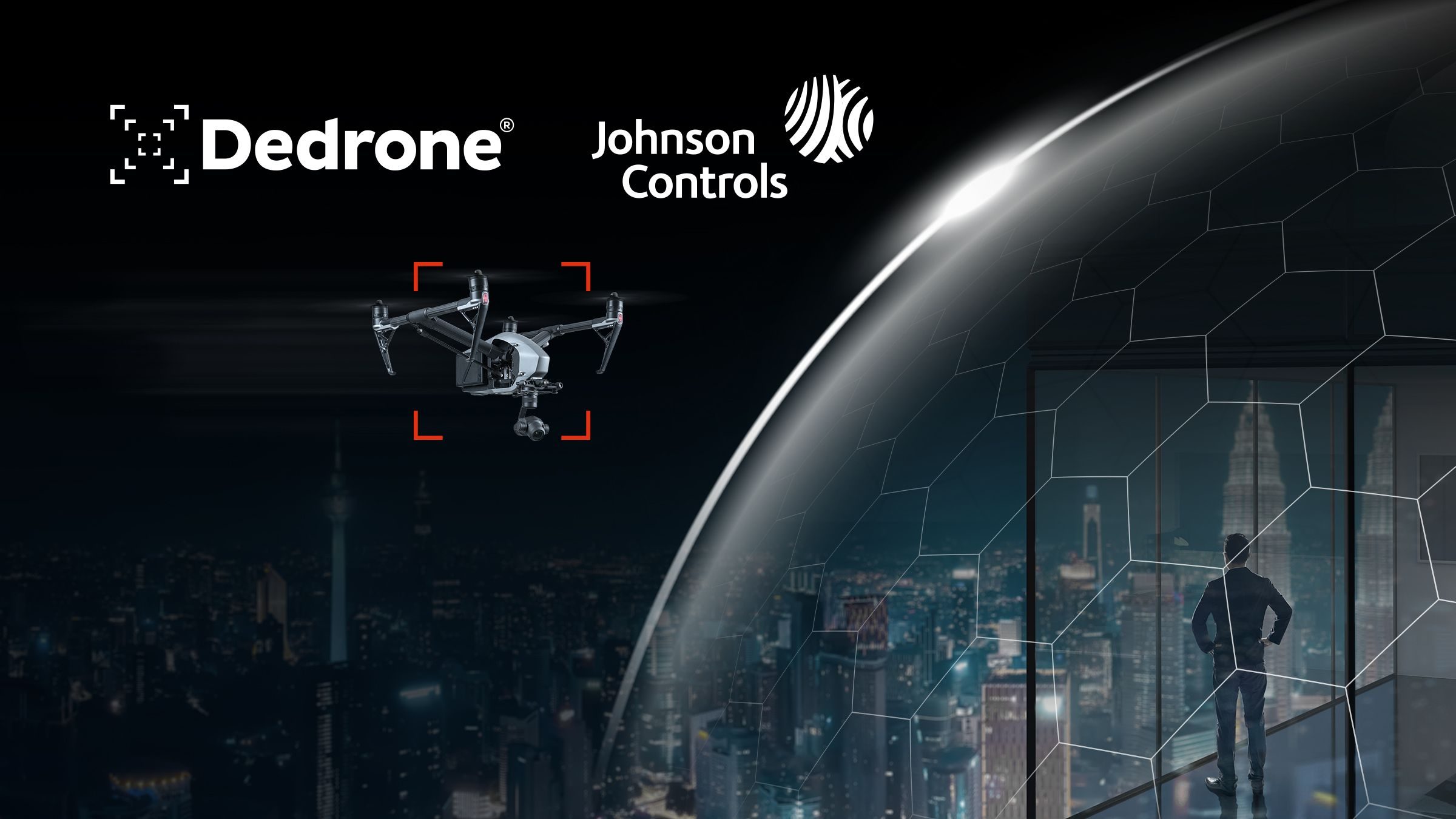 Dedrone интегрирует технологию обнаружения дронов в предложение Johnson Controls по безопасности зданий