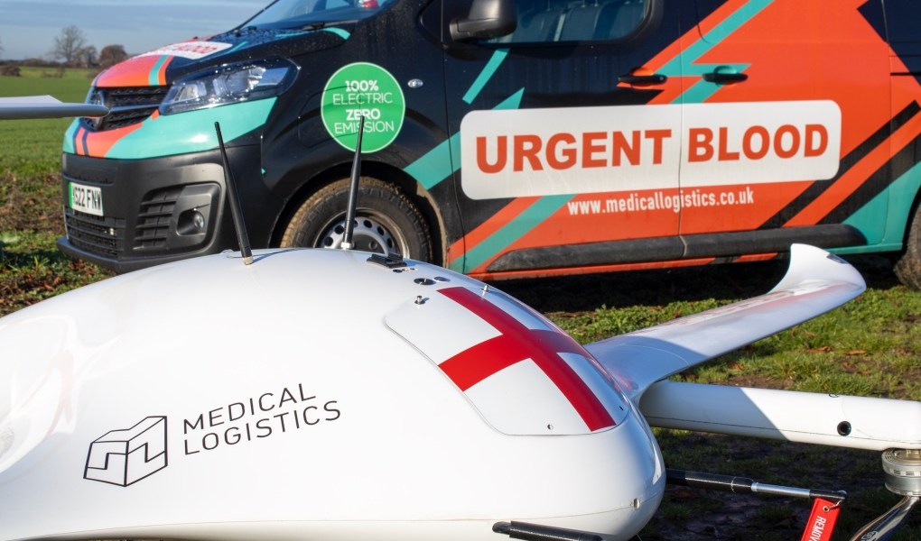 medical drone delivery UK