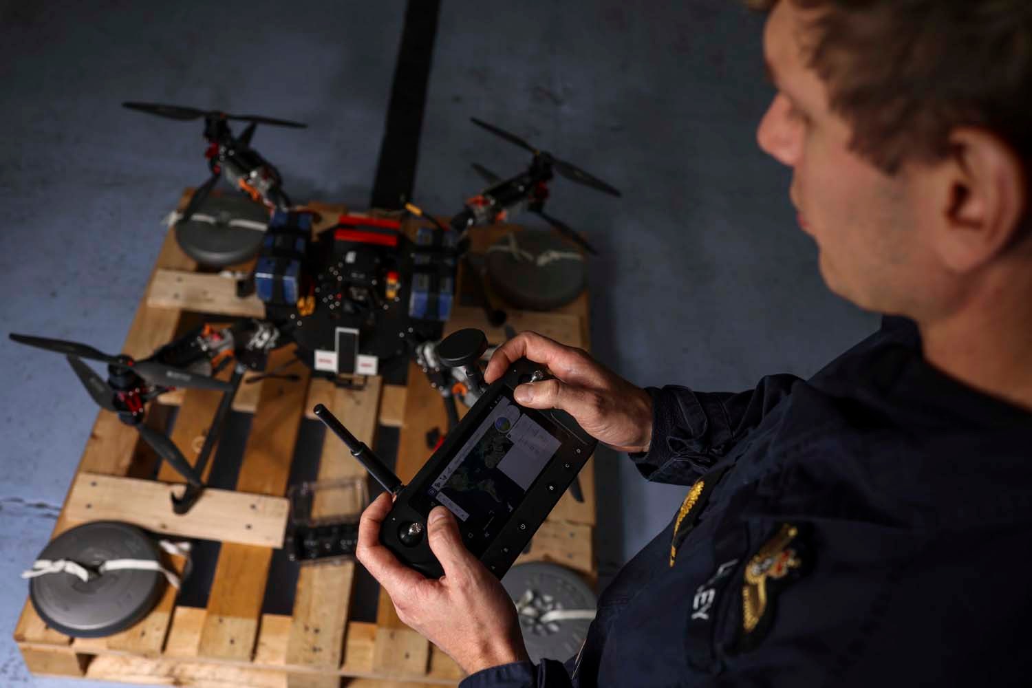 Royal Navy drone research and test unit debuts as UAV producer