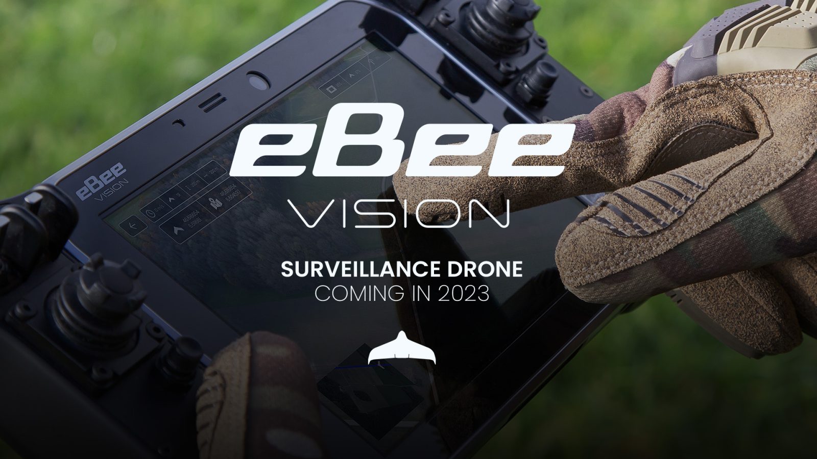 new ebee drone vision