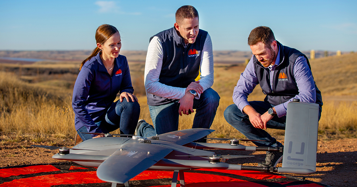 North Dakota Vantis drone