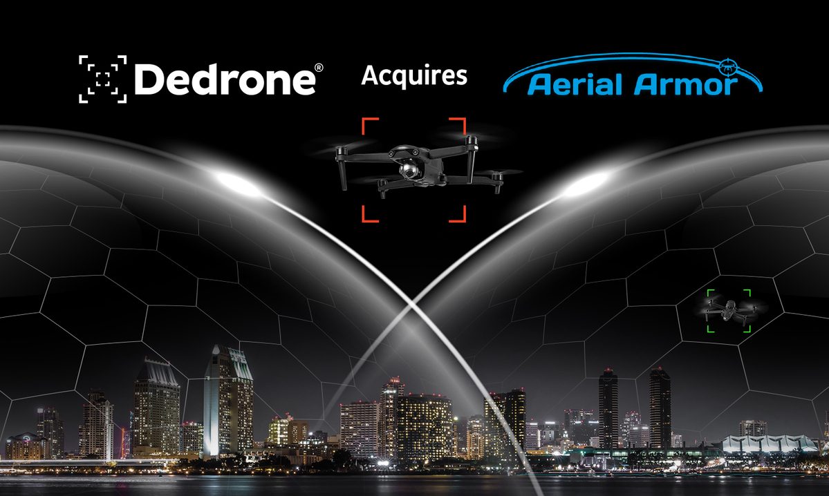 Dedrone приобретает специалиста по обнаружению и идентификации дронов Aerial Armor