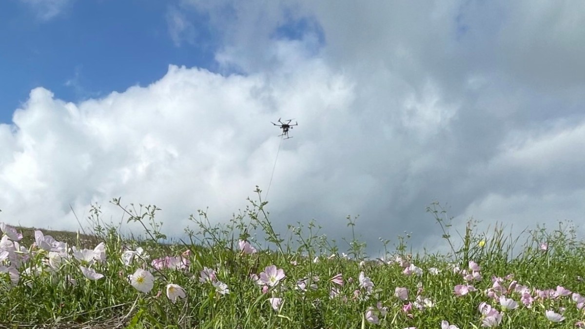 snifferdrone drone methane leak detection