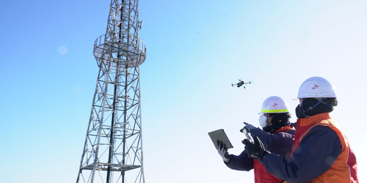 telecom inspection drones south korea