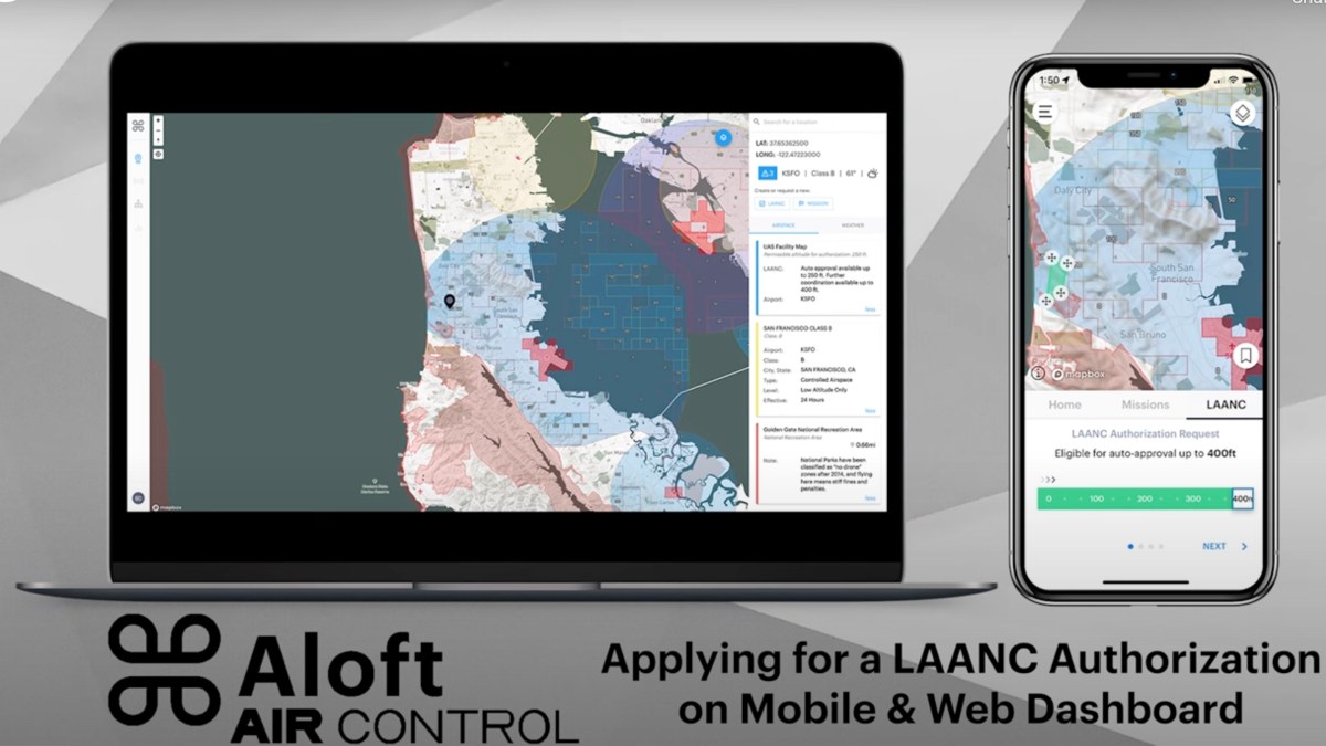 Aloft FAA drones LAANC