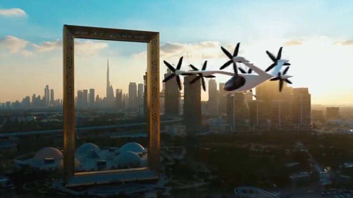 Dubai eVTOL air taxi