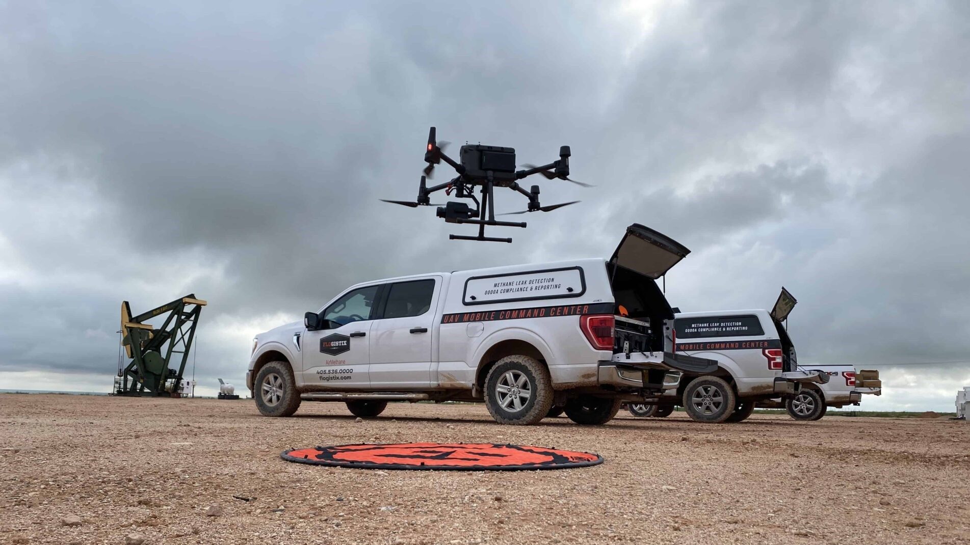 Нью-Мексико одобрил технологию обнаружения метана DJI от Flogistix