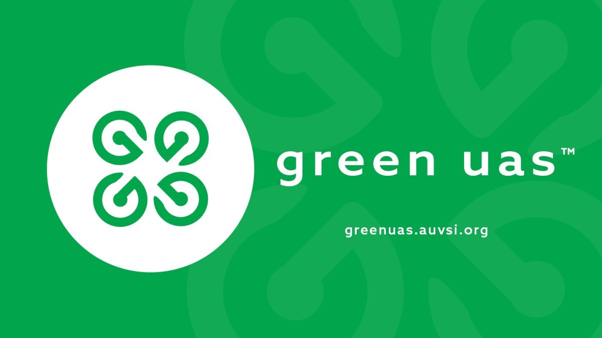 green uas drone auvsi