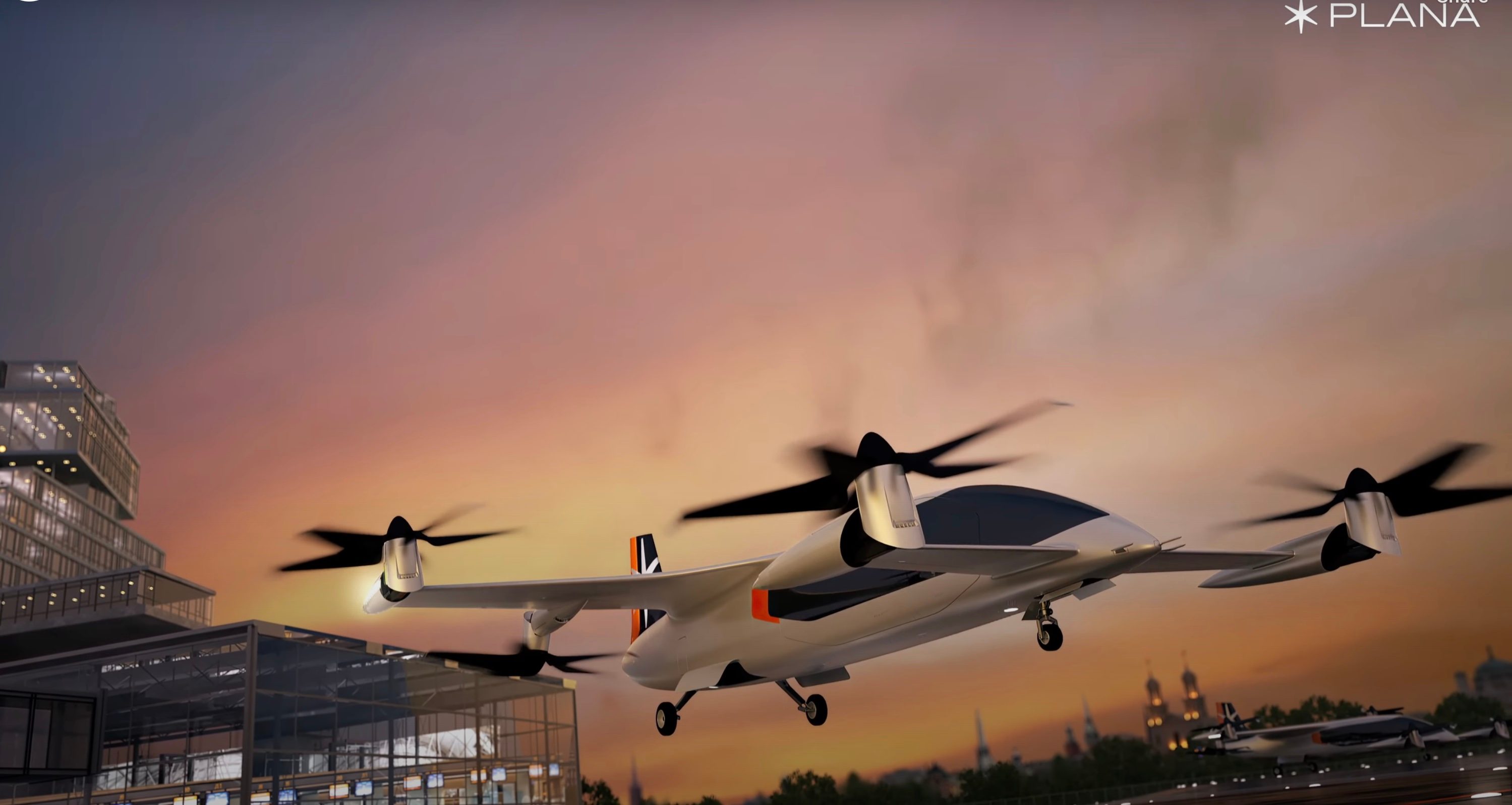 Plana стремится создать первый в Азии коридор eVTOL между Южной Кореей и Японией