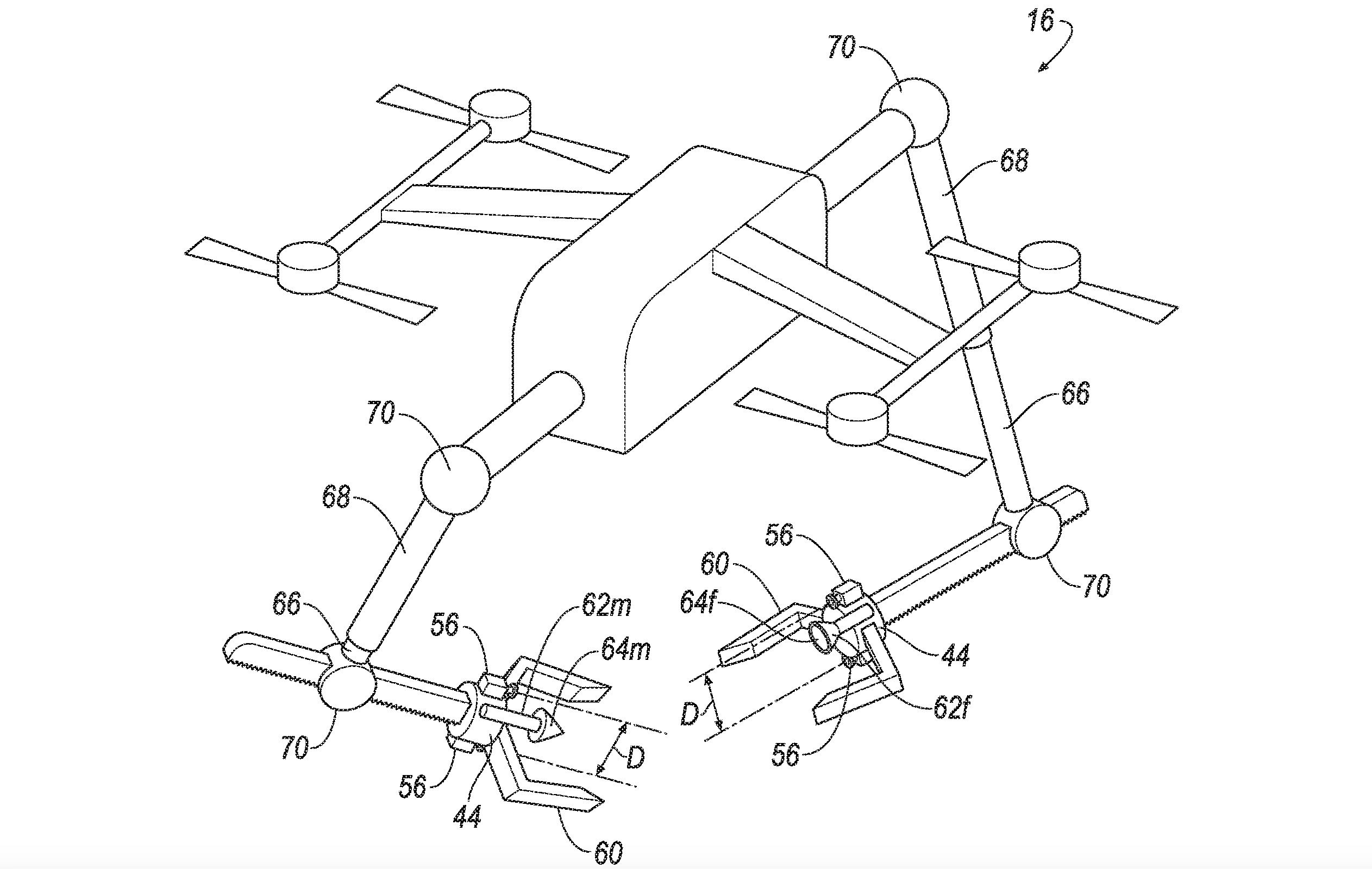 Ford patent depicts drones jumpstarting cars with flat batteries