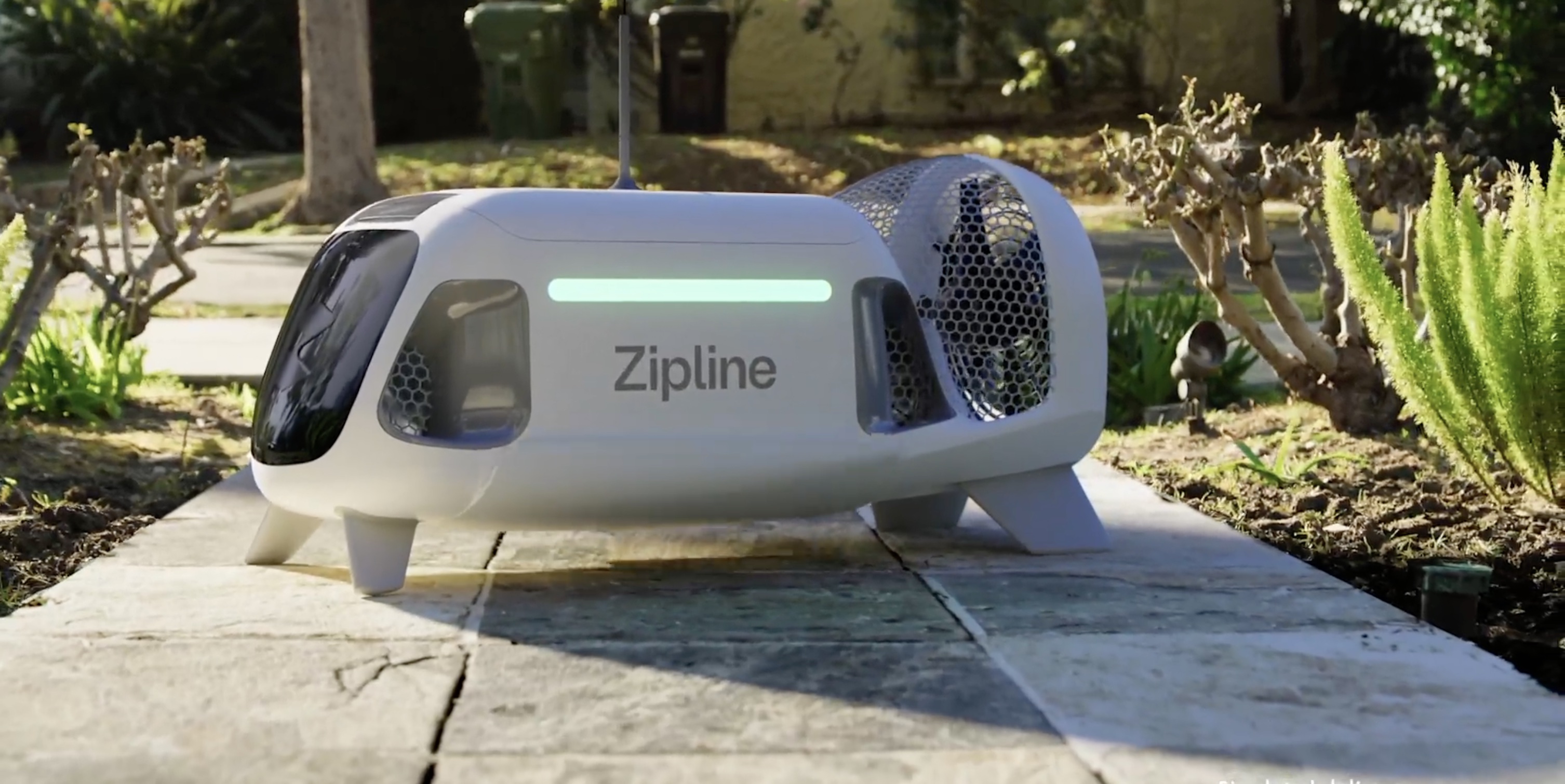 Zipline unveils all new home delivery drone and payload droid units