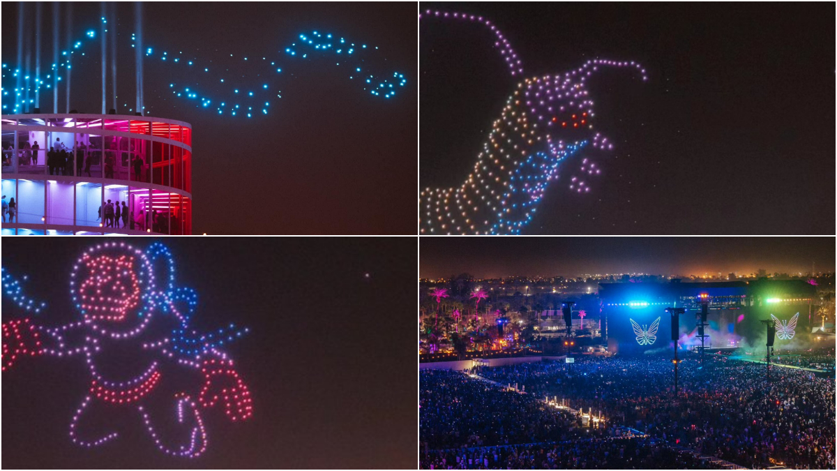 Blackpink, Björk wow fans with drone shows at Coachella 2023