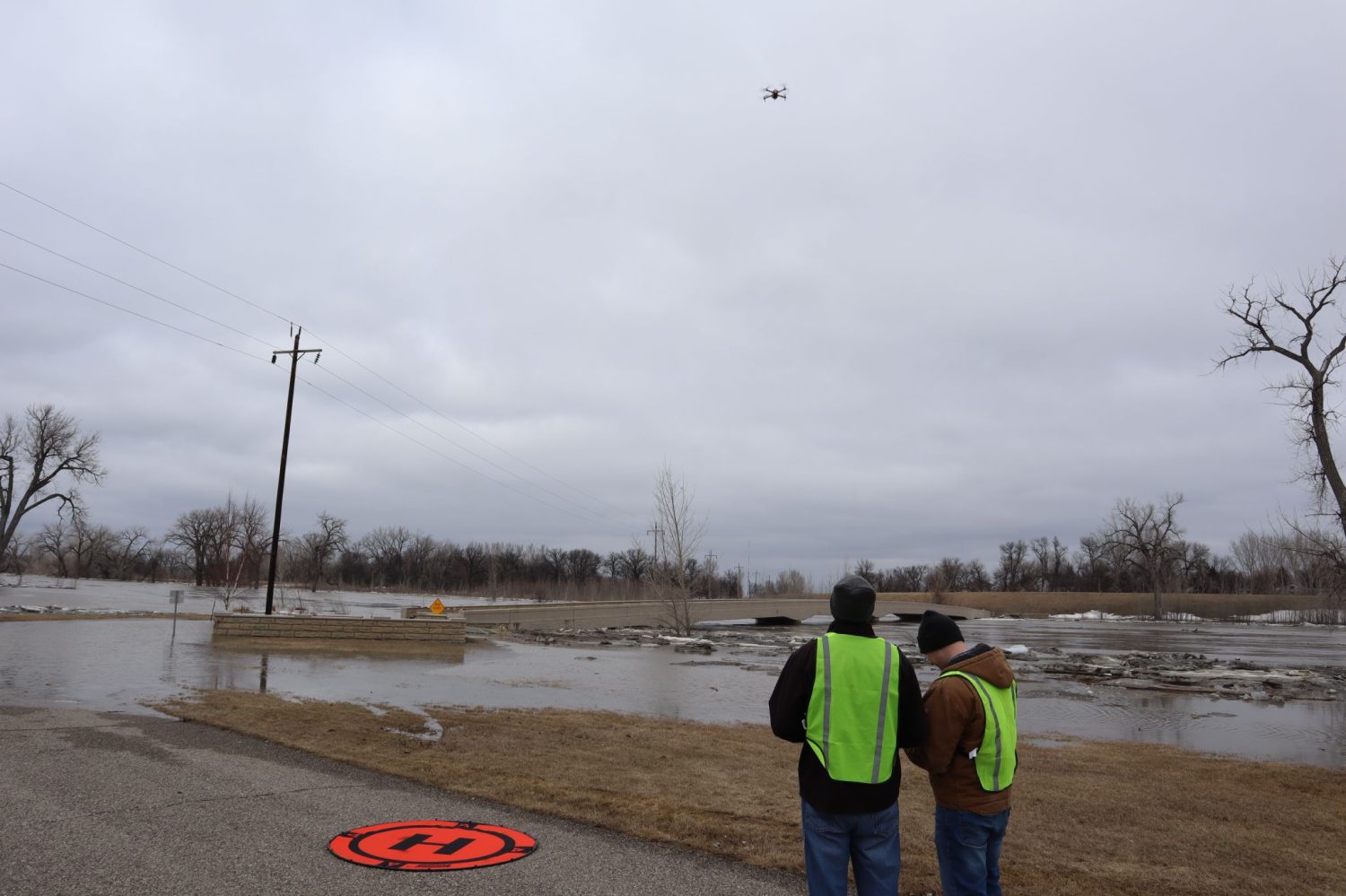 Drone d'inondation Vantis du Dakota du Nord