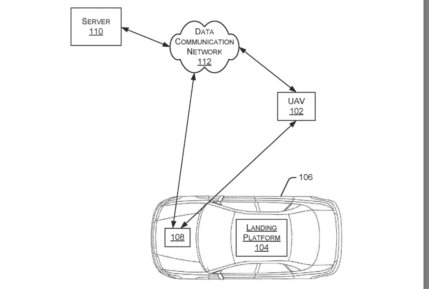 Ford drone patent