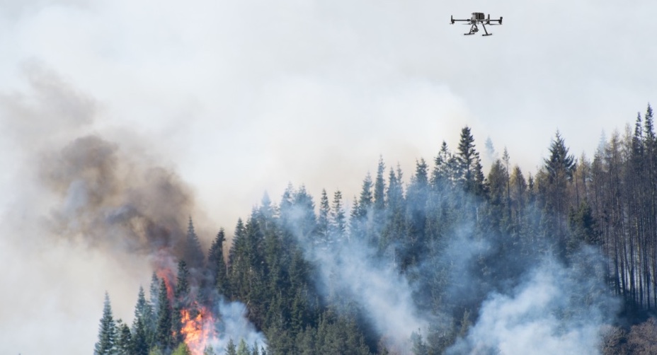 Volatus wildfire drone