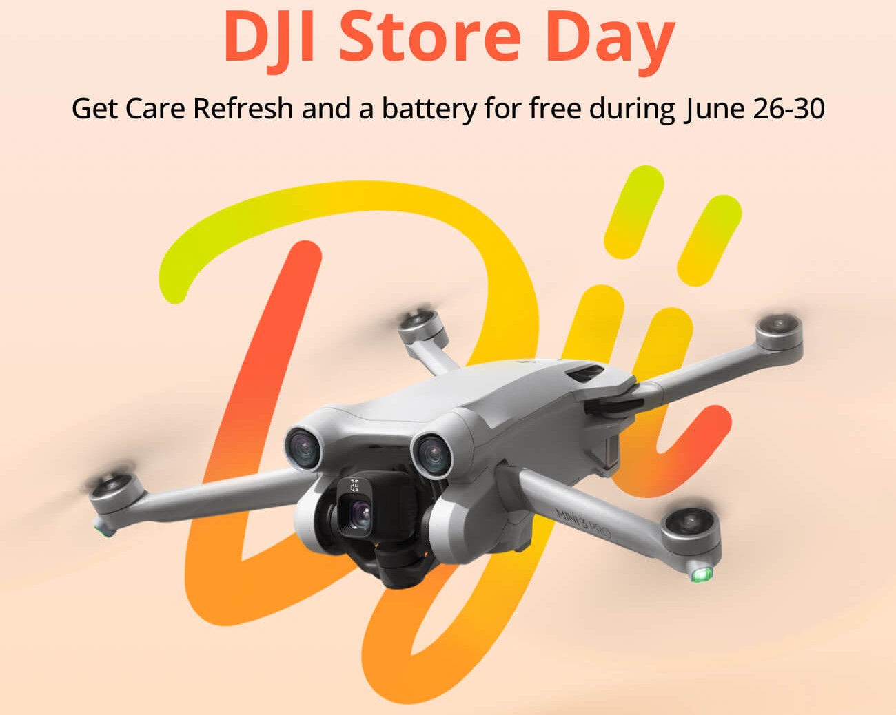 Dji june 11 store announcement