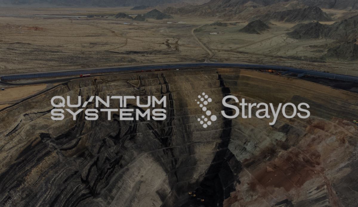 quantum drones mining strayos