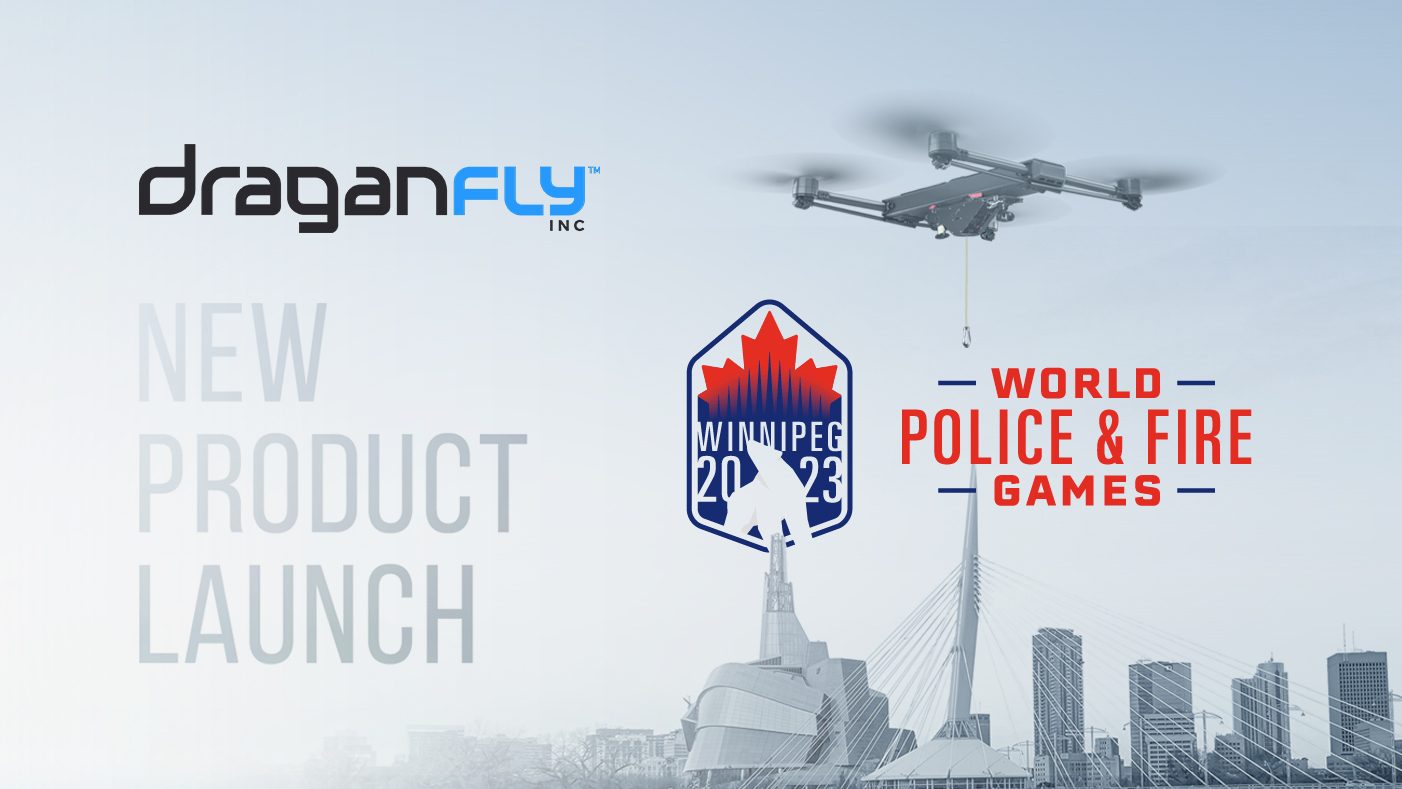 Draganfly представляет новую систему точной доставки с лебедкой