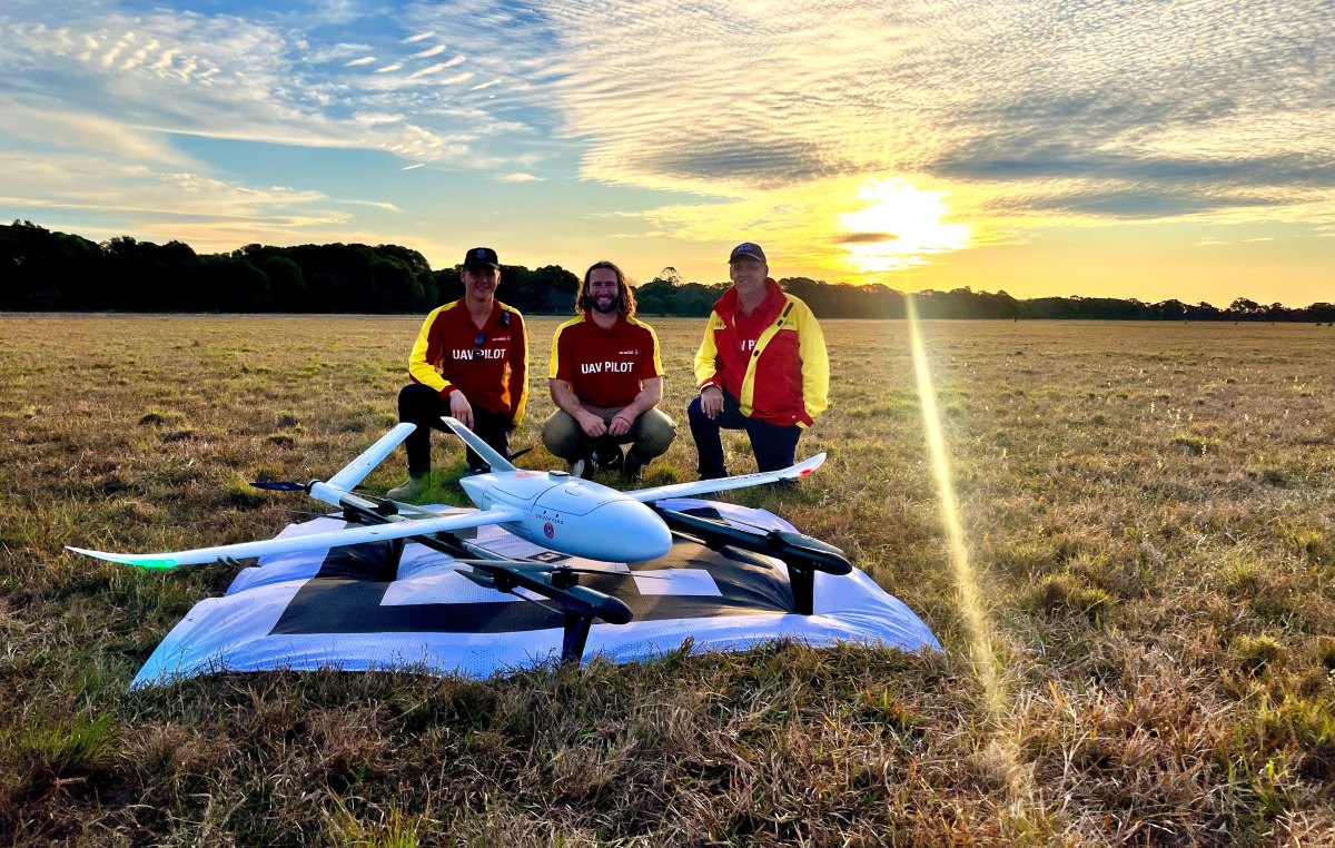 drone emergency resuce surf life saving nsw