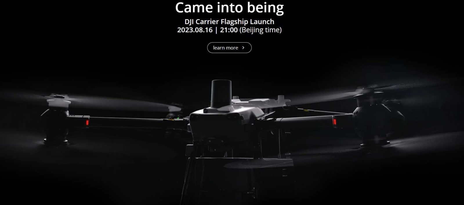 dji delivery drone launch