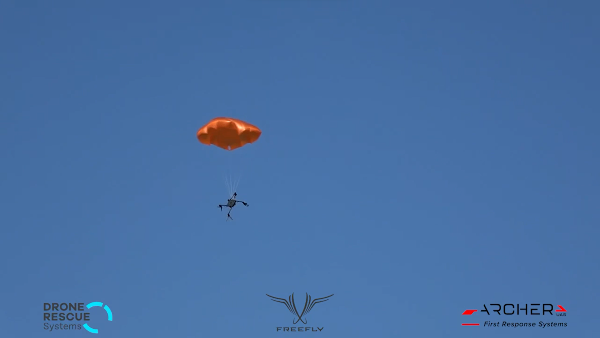 drone parachute