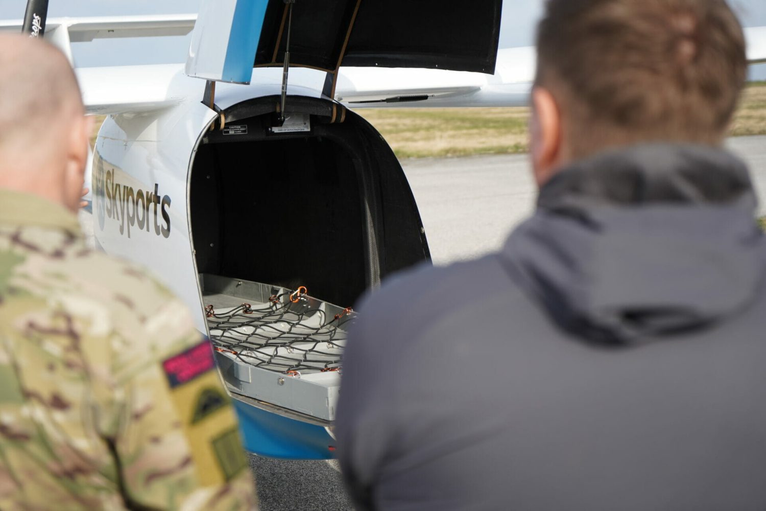Skyports UK heavy-lift drone