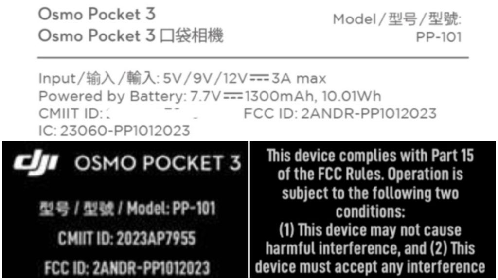 New DJI Osmo Pocket 3 camera hits the FCC database [Update: Event