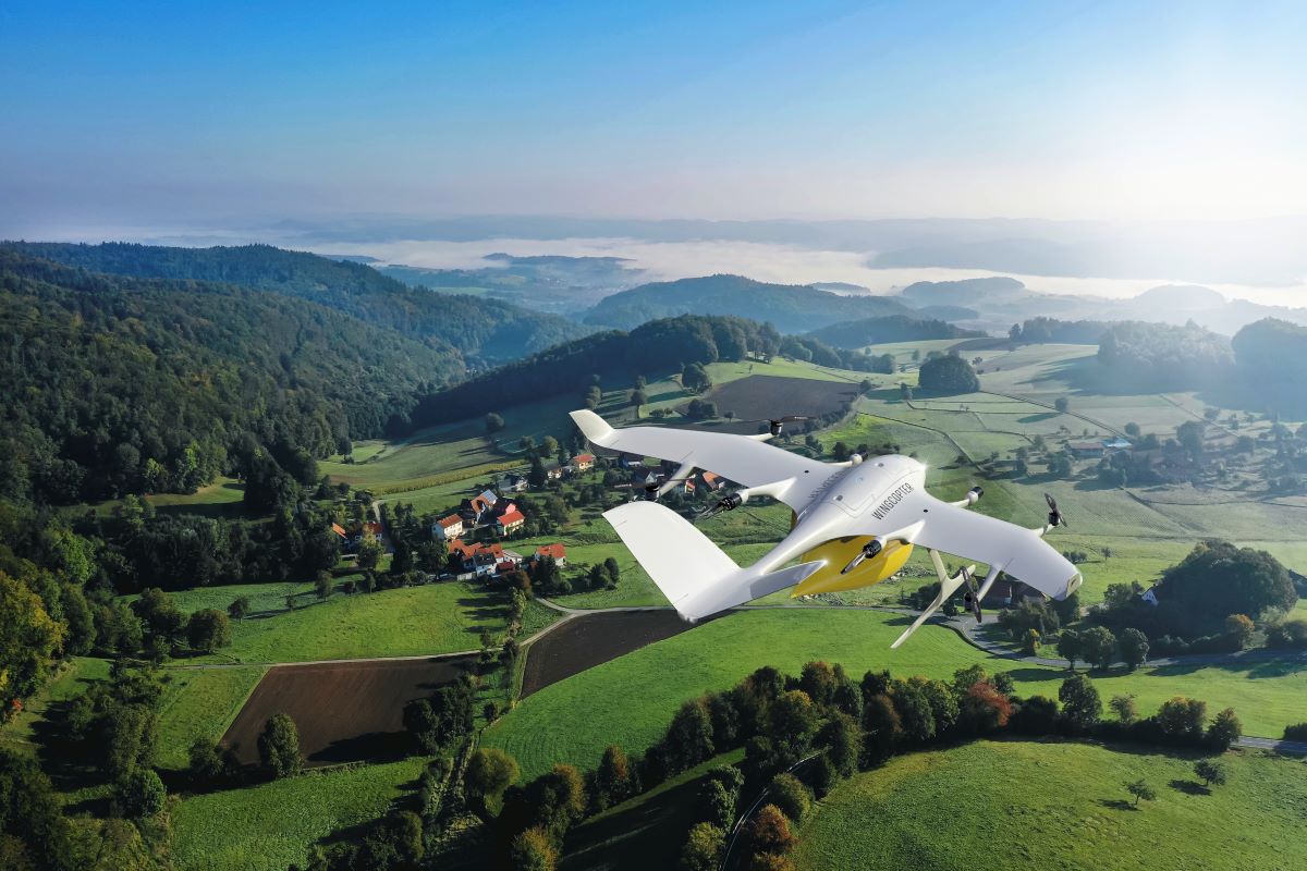 wingcopter drone delivery germany