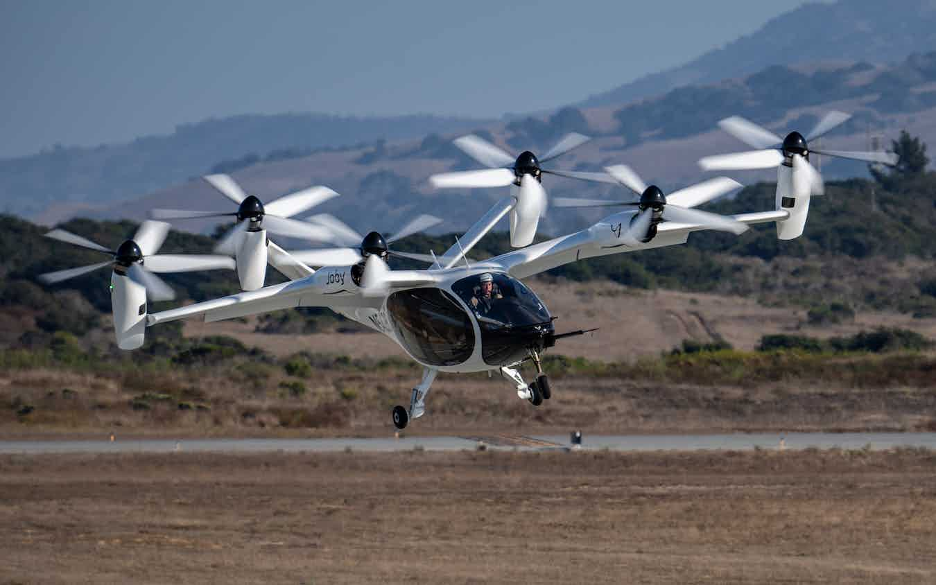 Joby says its air taxi is 84% through FAA Stage Three certification