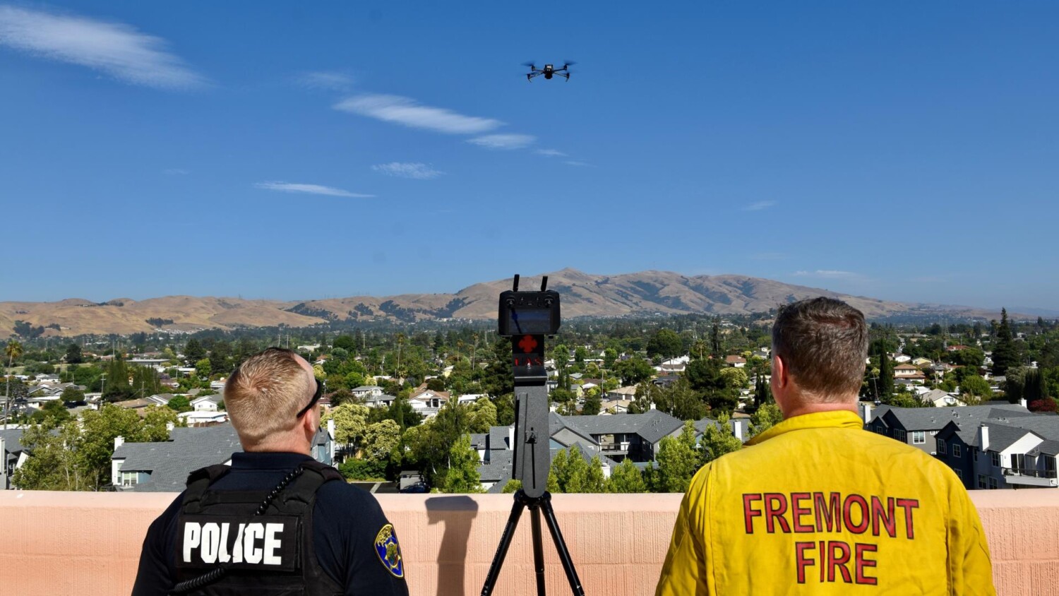 Fremont drone fire police