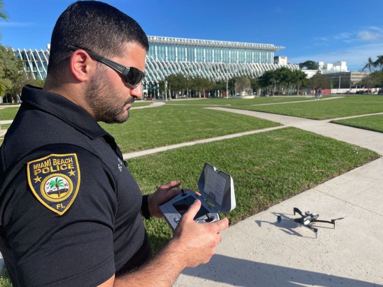 miami police drone spring break