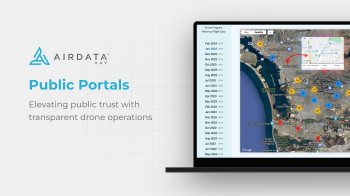 airdata public portal police drone