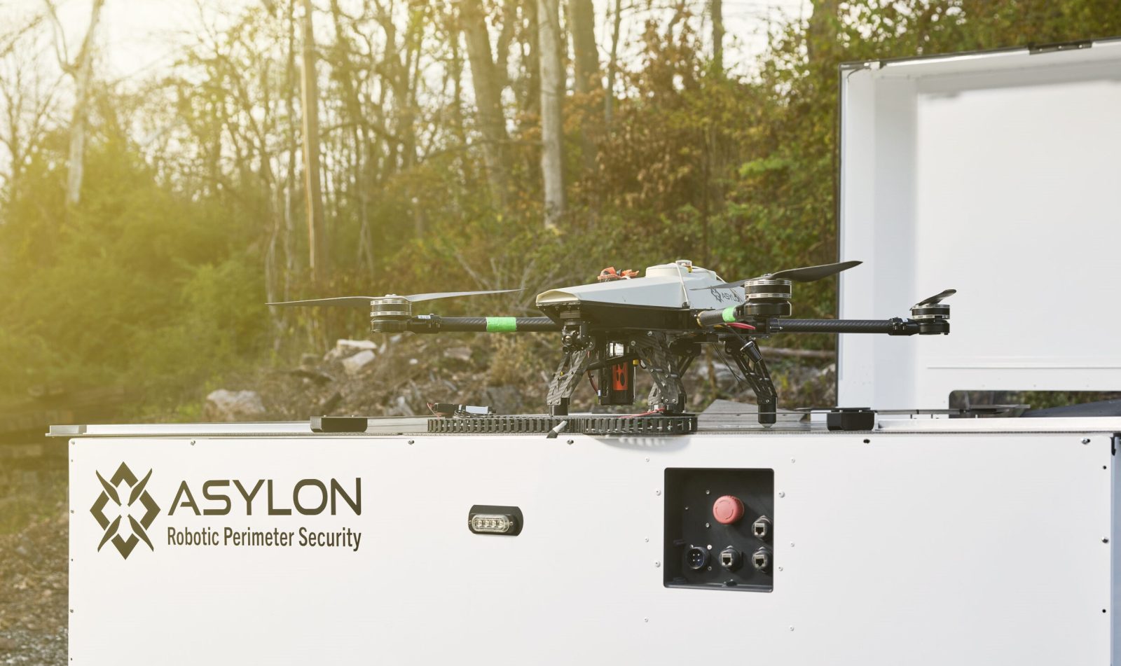 Asylon DroneSentry drone in a box faa bvlos
