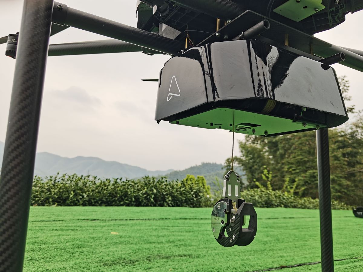 a2z drone delivery winch