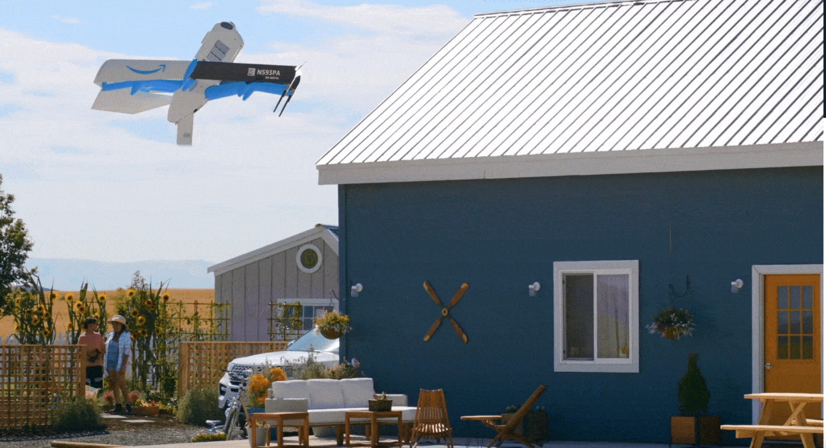Amazon получила одобрение FAA на полеты дронов Prime Air вне прямой видимости