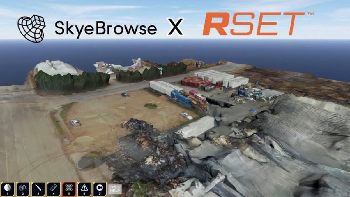 SkyeBrowse rset drone 3d model inside