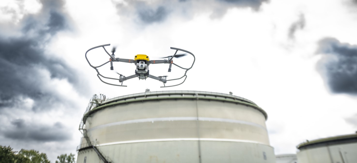 tank inspection drone eu energy robotics