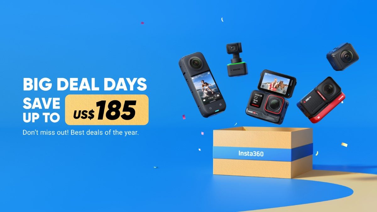 Обновите свое оборудование: камеры Insta360 со скидкой 22% к Prime Day