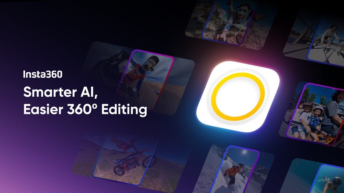 Приложение Insta360 обновлено до более умного ИИ и простого редактирования 360º видео