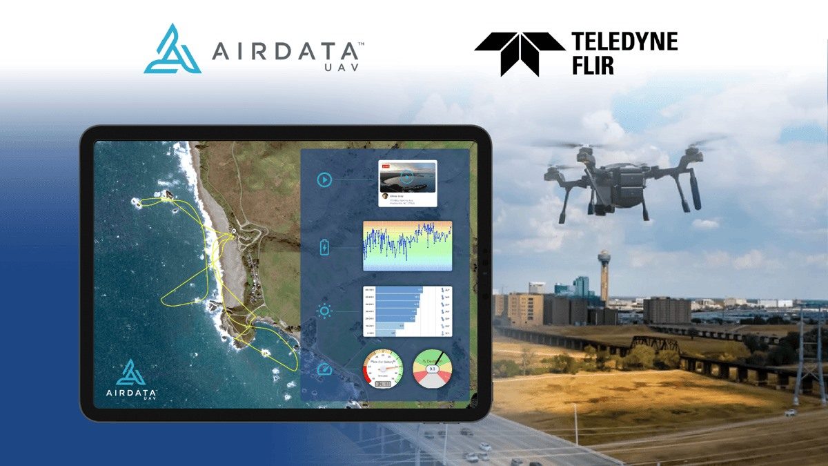 Дроны Teledyne FLIR SIRAS теперь совместимы с AirData