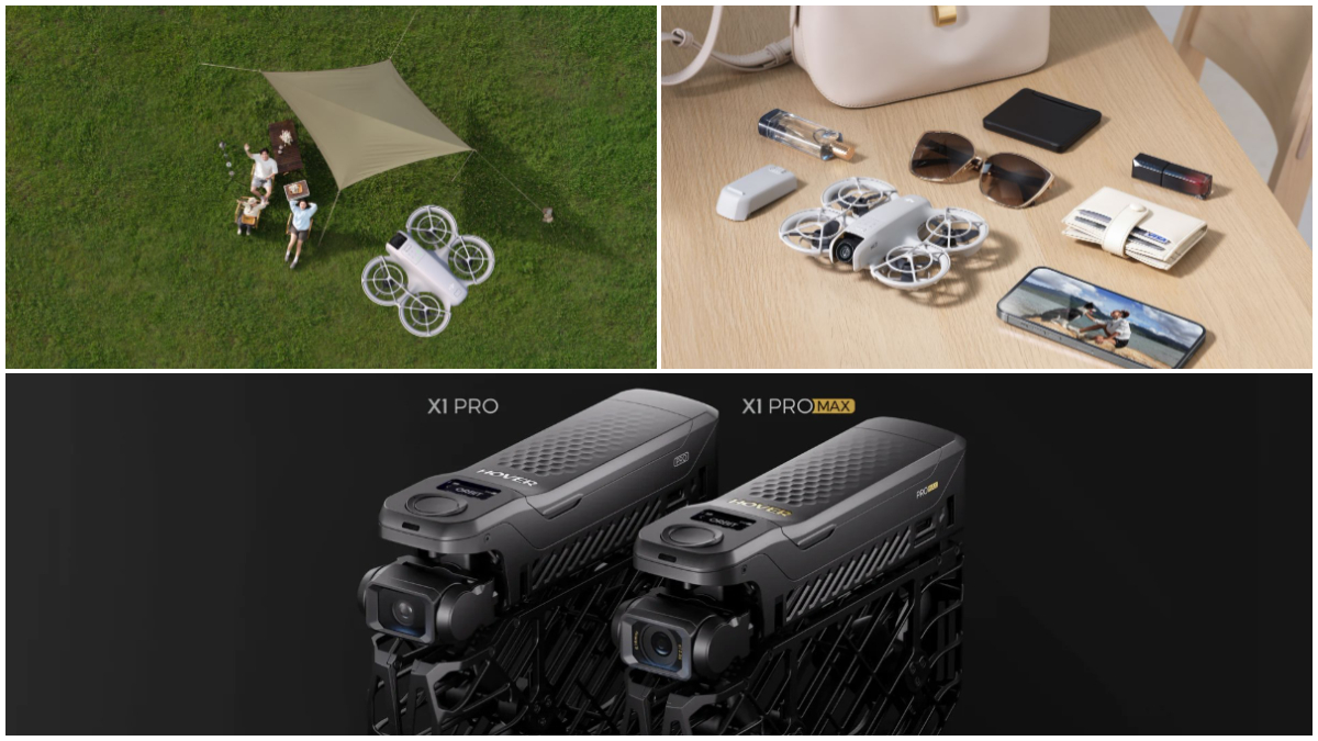 DJI Neo vs. HoverAir X1 Pro and Pro Max: Battle of selfie drones