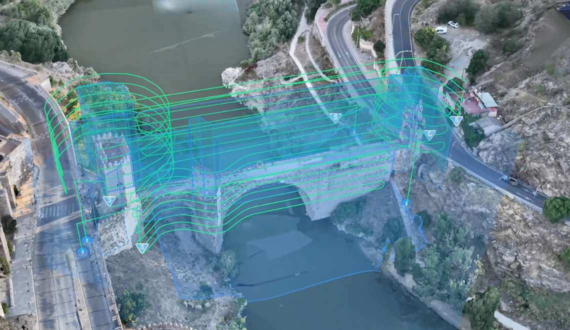 Как дроны DJI картографируют прошлое Толедо для будущих поколений