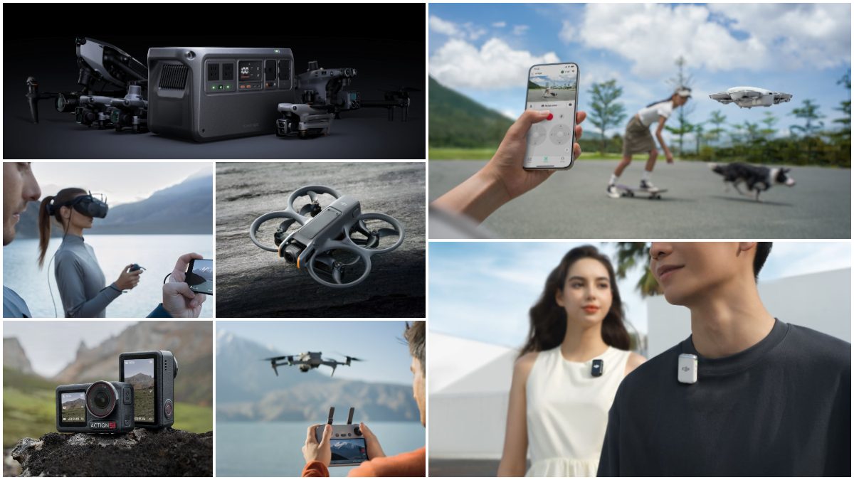 Лучшие гаджеты DJI 2024 года: дроны, камеры и источники питания