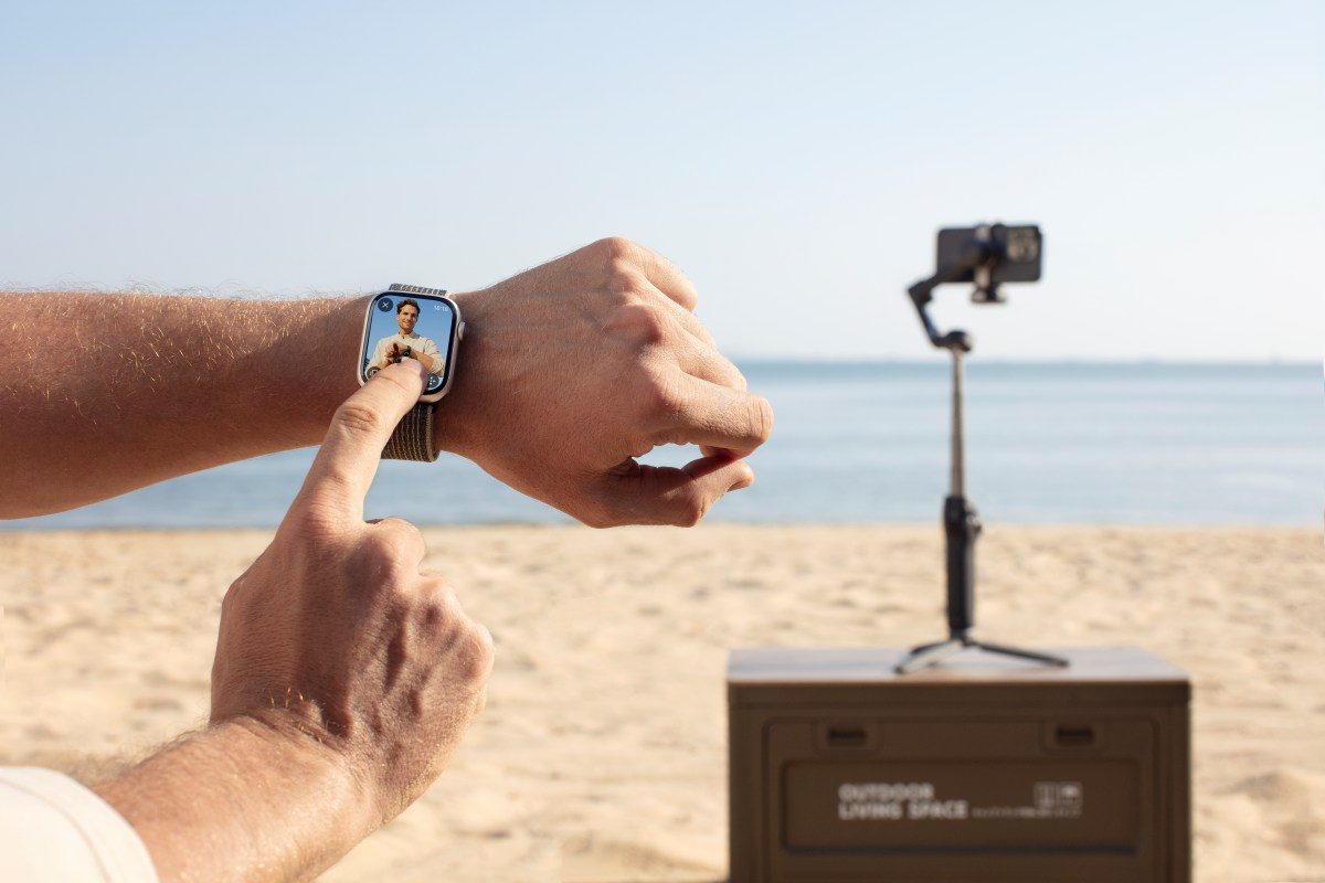 Как управлять стабилизатором DJI Osmo с Apple Watch
