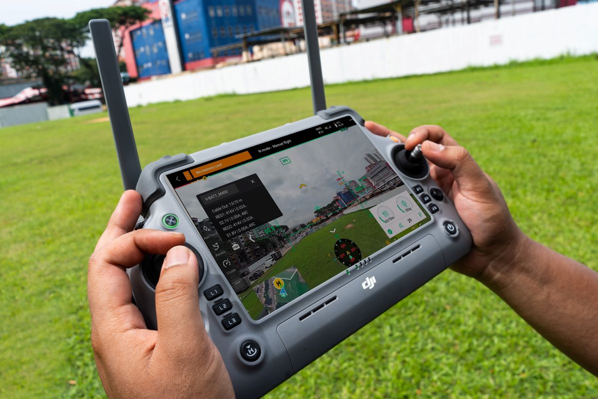 Volarious V-Line Pro for DJI M400 drone tether system